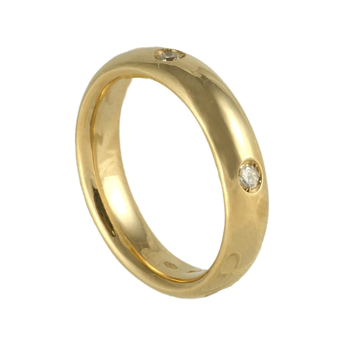 FEDE IN ORO ROSA E DIAMANTI CT 0,3 MIS 13