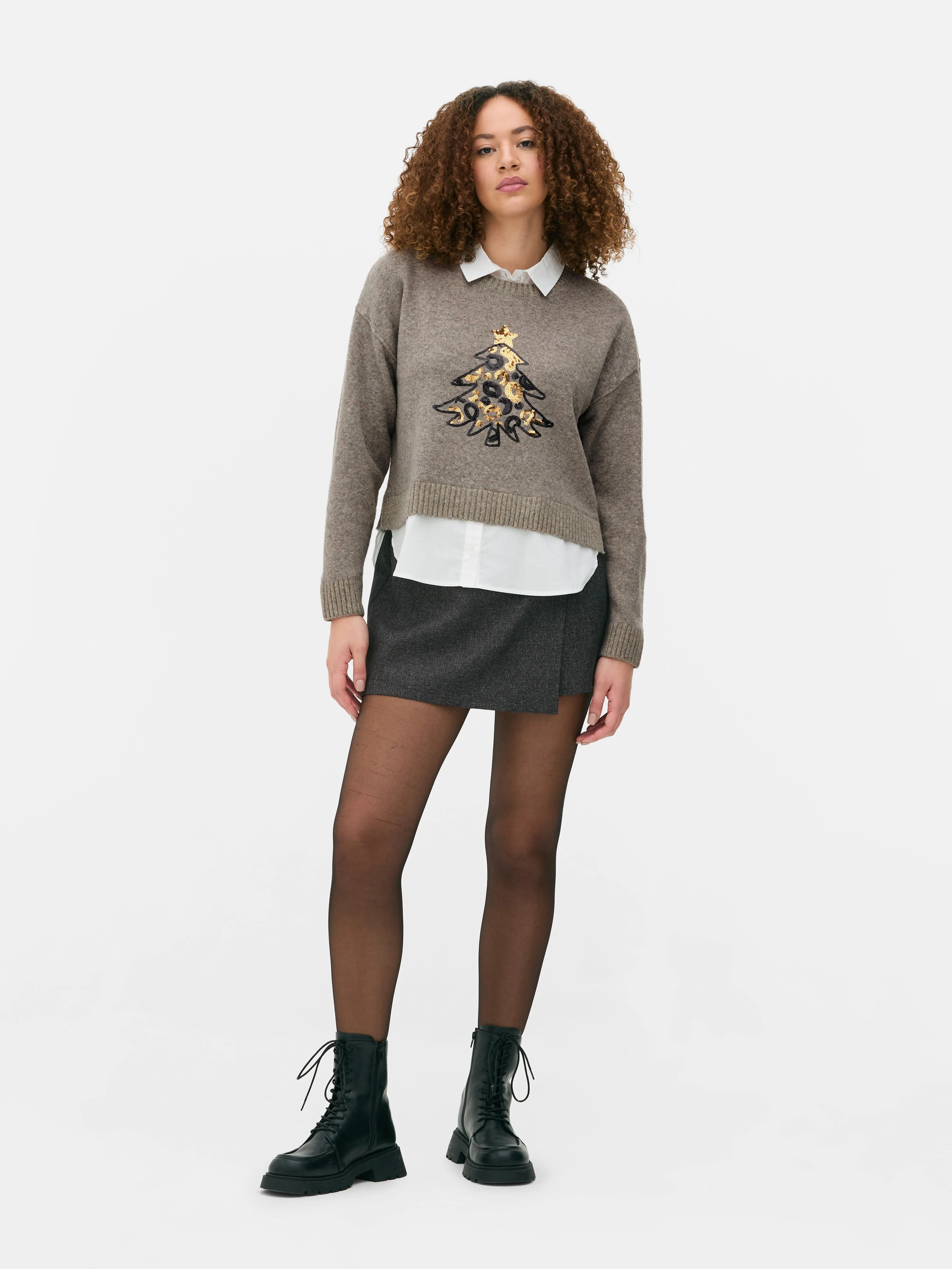 Maglione natalizio 2-in-1