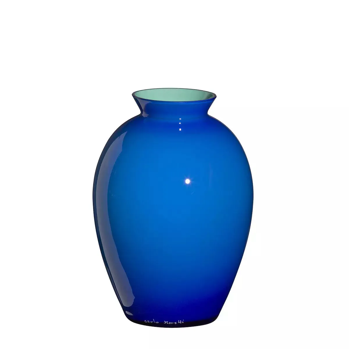 Vaso Carlo Moretti Lopas Laguna Blu 21x15 cm 975.F.350